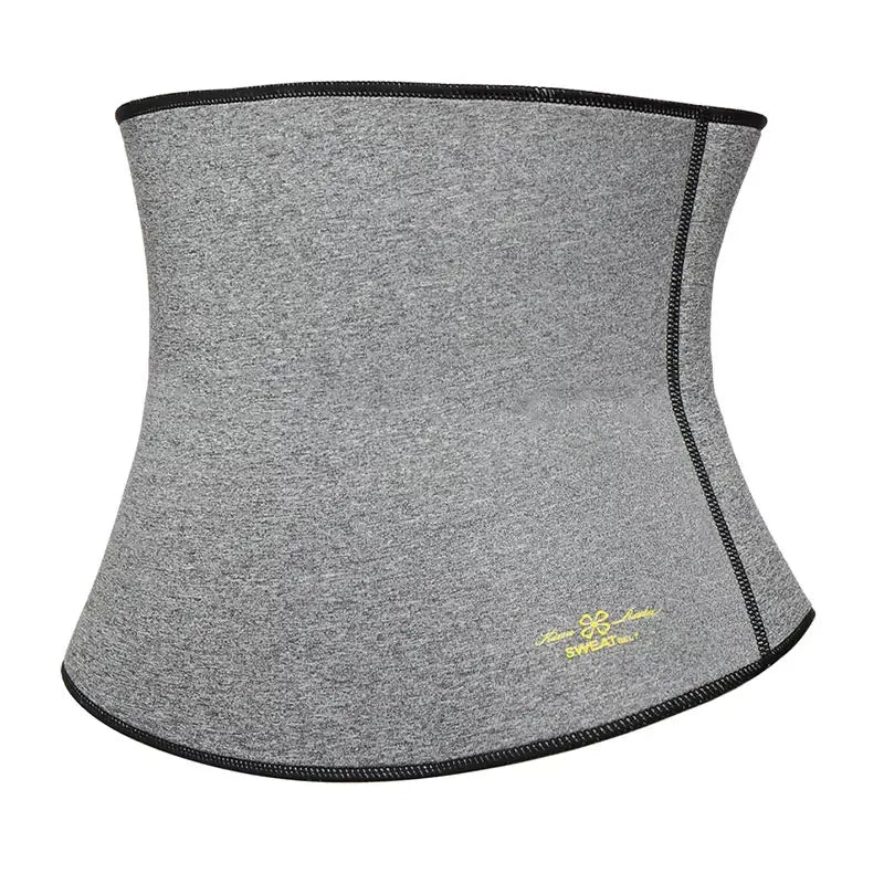 Men Sweat Trimmer Belt Waist Trainer Belly Slimming Shapewear Waist Trainer Corset Abdomen Reducer Sauna Body Shaper Fitness