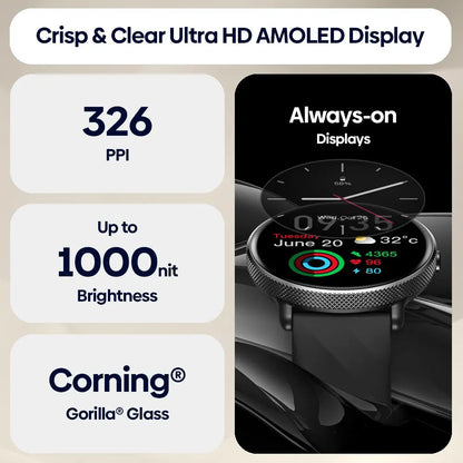 GTR 3 Pro Voice Calling Smart Watch 1.43'' AMOLED Display 316L Stainless Steel Fitness Tracking Smartwatch for Men Women