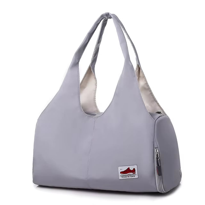 Women'S Bag Nylon Yoga Mat Carry Shoulder Handbag Ladies Academy Female Travel Bolsas Duffle Shoe Bags for Gym Sports Fitness