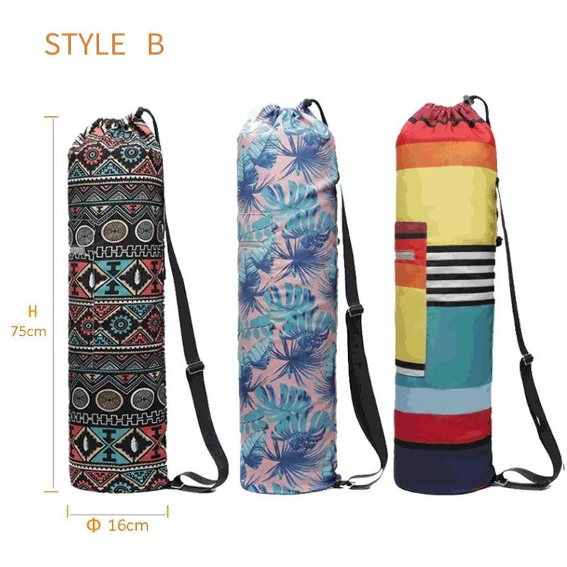 Gym Backpack Woman Yoga Bag Yoga Mat Bag Men Sports Mat Bag Pilates Mat Backpack Fitness Dance Gym Mat Cover Sports Backpack HOT