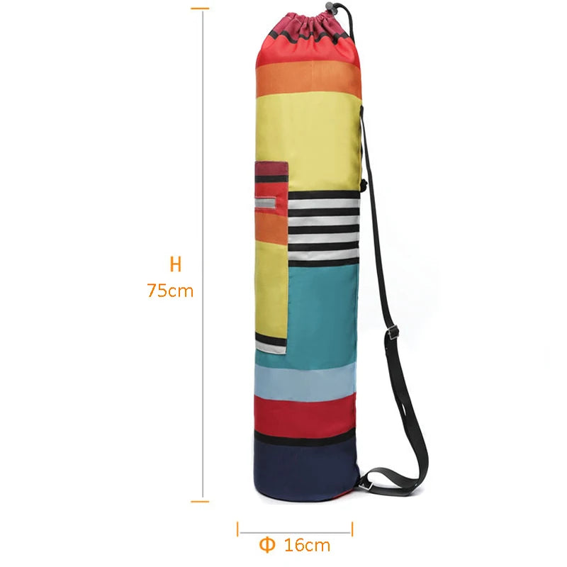 Gym Backpack Woman Yoga Bag Yoga Mat Bag Men Sports Mat Bag Pilates Mat Backpack Fitness Dance Gym Mat Cover Sports Backpack HOT