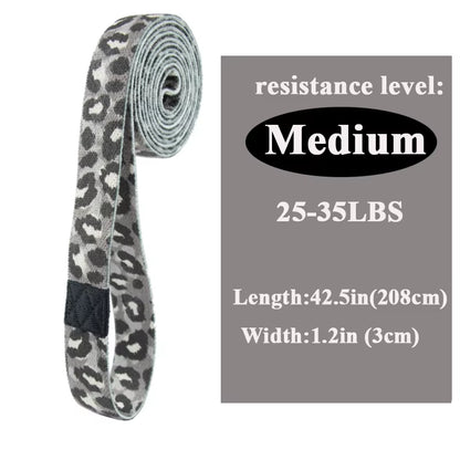 Fitness Long Resistance Bands Workout Fabric Set Exercise Elastic Booty Bands for Pull up Woman Assist 3-Piece Leg