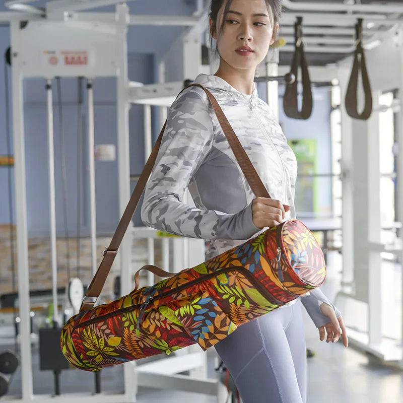 Gym Backpack Woman Yoga Bag Yoga Mat Bag Men Sports Mat Bag Pilates Mat Backpack Fitness Dance Gym Mat Cover Sports Backpack HOT