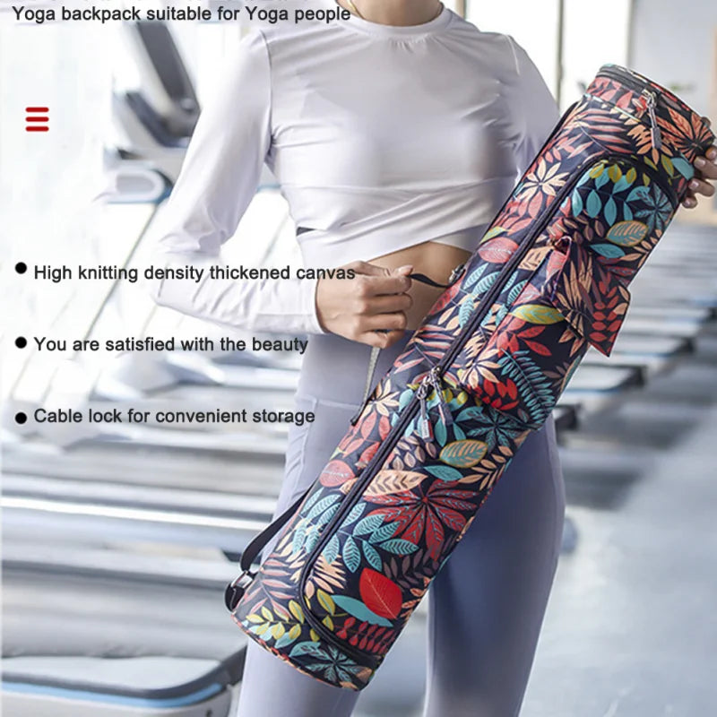 Gym Backpack Woman Yoga Bag Yoga Mat Bag Men Sports Mat Bag Pilates Mat Backpack Fitness Dance Gym Mat Cover Sports Backpack HOT
